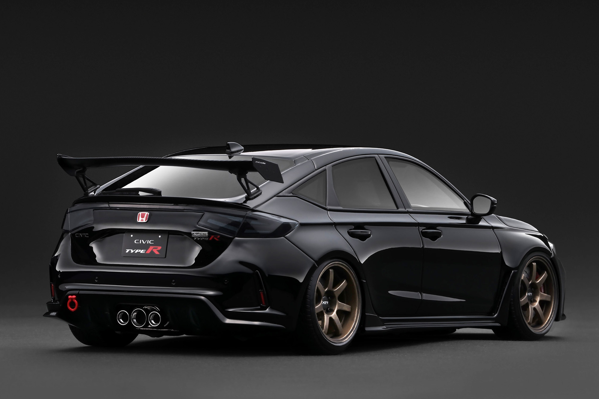 [預訂] Ignition Model 1/18 本田思域Honda Civic Type-R J'S Racing (FL5) 黑色
