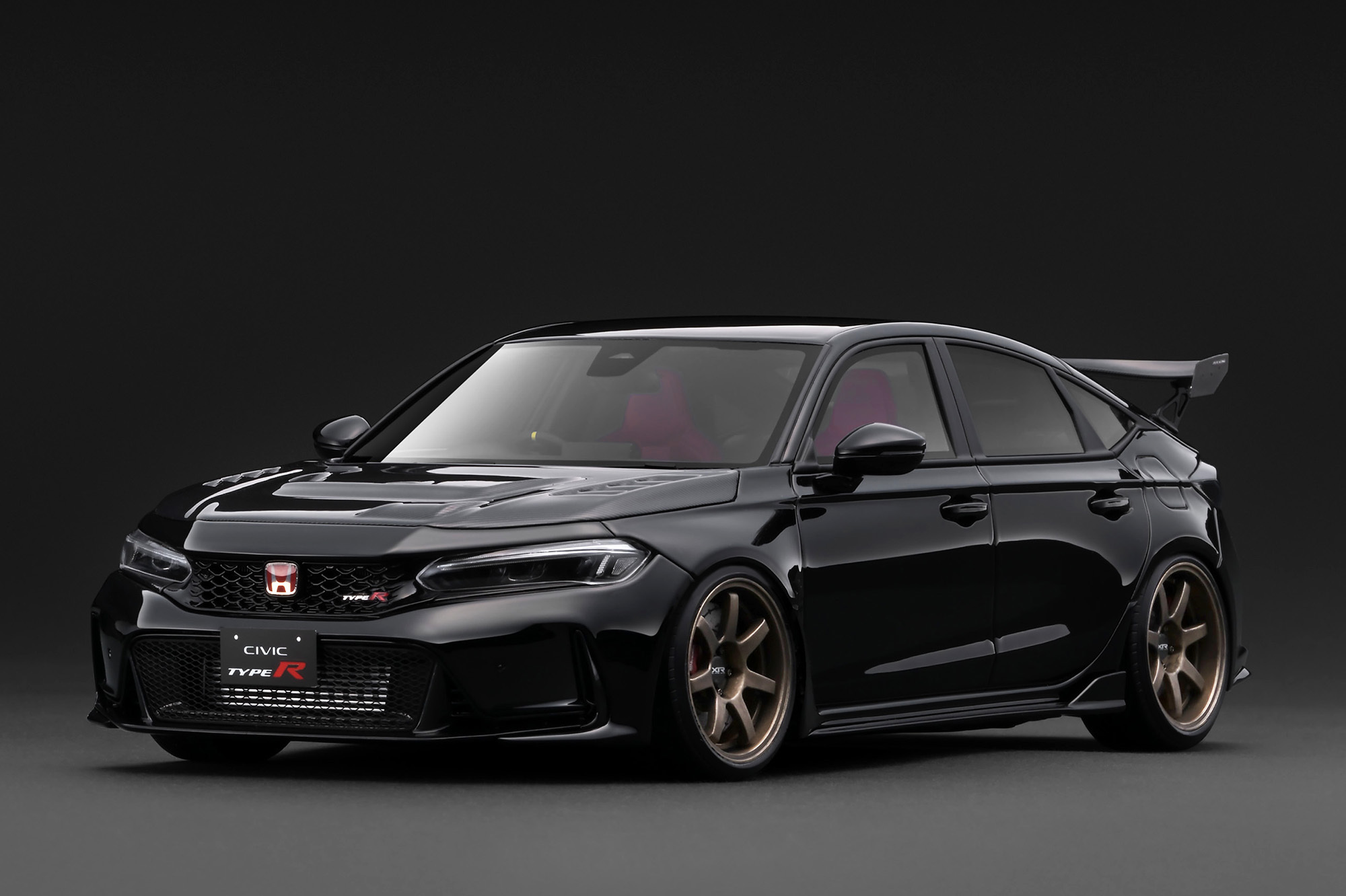 [預訂] Ignition Model 1/18 本田思域Honda Civic Type-R J'S Racing (FL5) 黑色