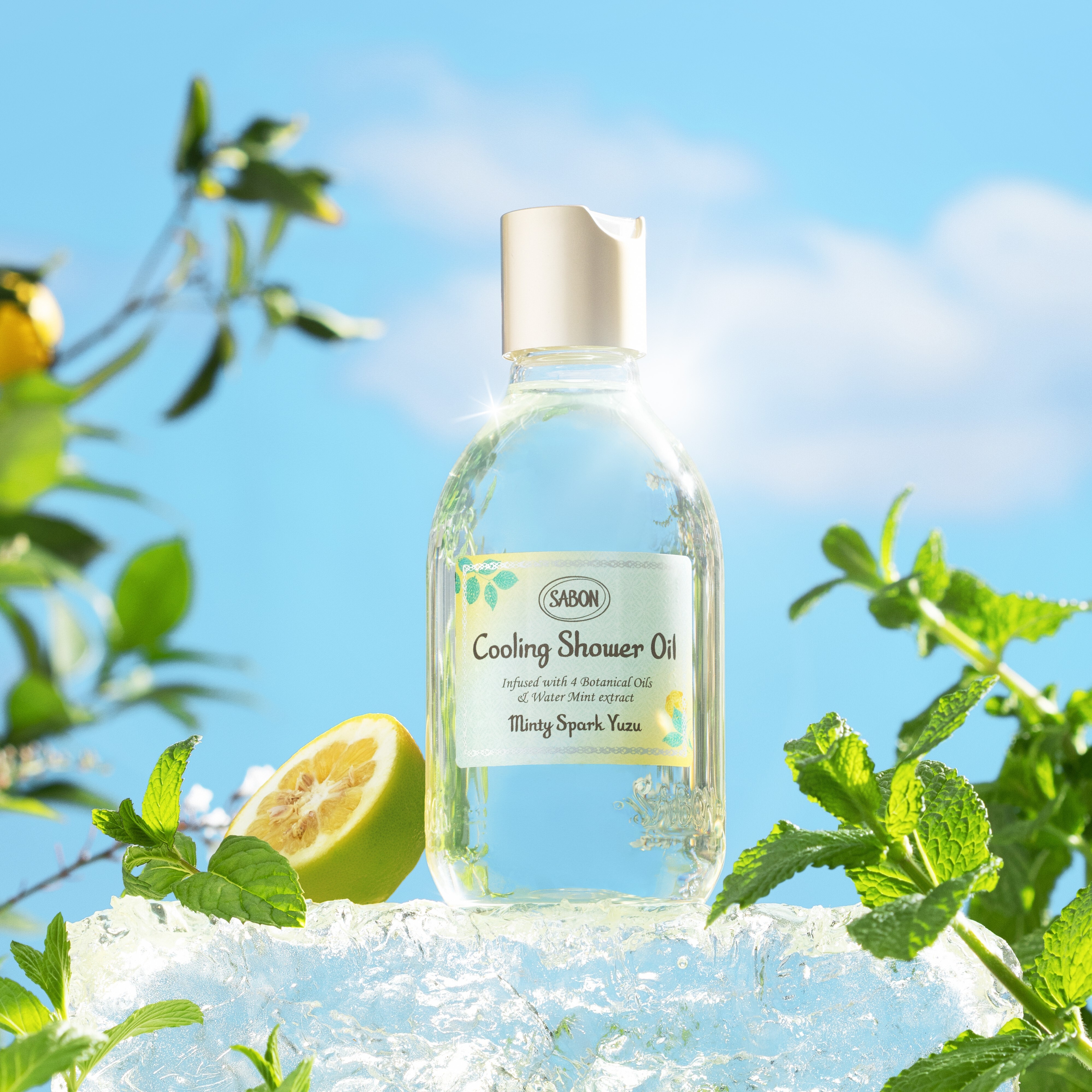 Cooling Shower Oil Minty Spark Yuzu 300ml
