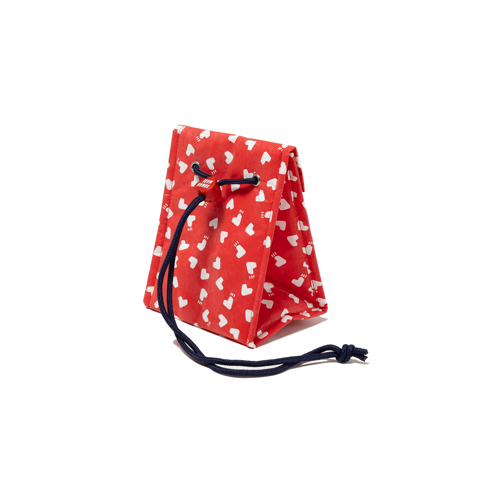 預購┃HUMAN MADE NINGENSEI KINCHAKU POUCH 愛心 抽繩 小包
