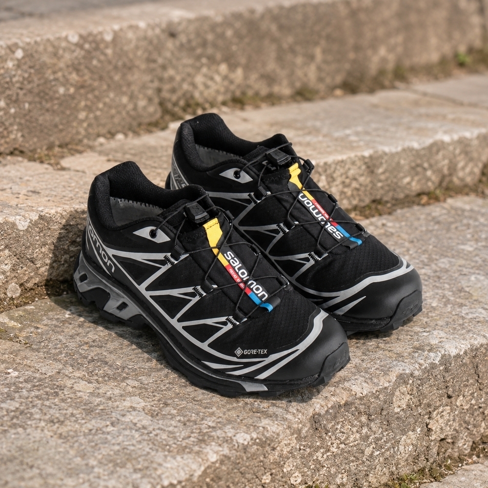 SALOMON 薩洛蒙 XT- 6 GTX 簡約舒適 低幫跑步鞋 男女同款 [L47450600],[L47581100]