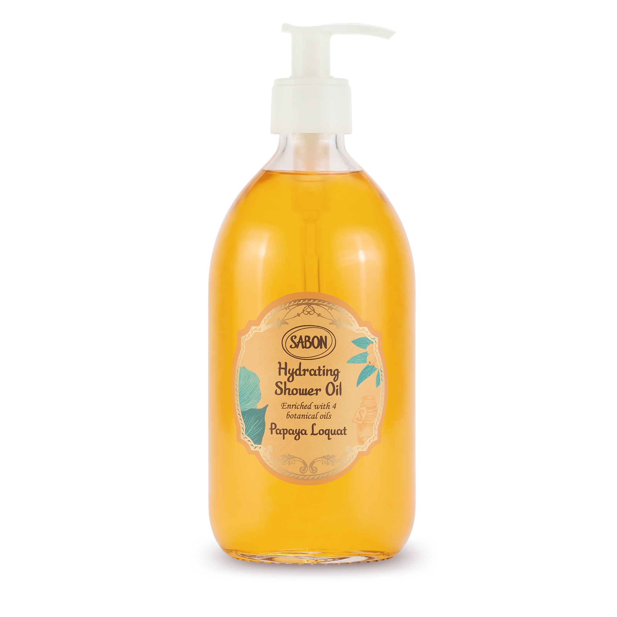 Hydrating Shower Oil Papaya Loquat 500ml