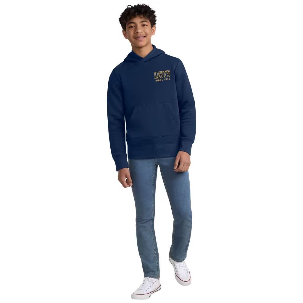 【預購】Levi's H070209  大童連帽衛衣