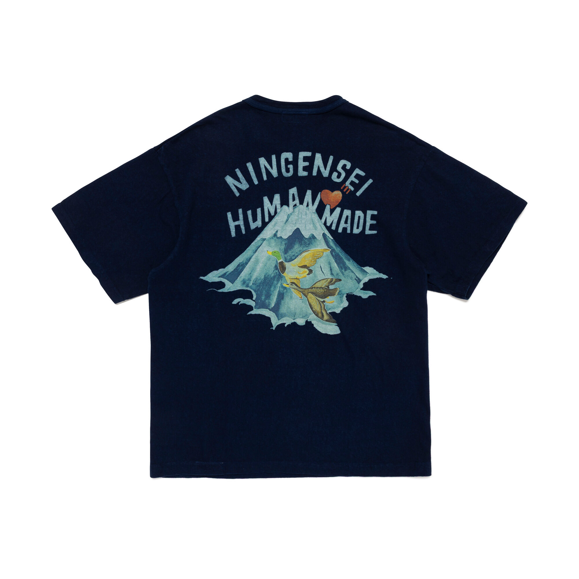 預購┃日本製 HUMAN MADE NINGENSEI AIZOME WA GRAPHIC T-SHIRT 人間製 藍染