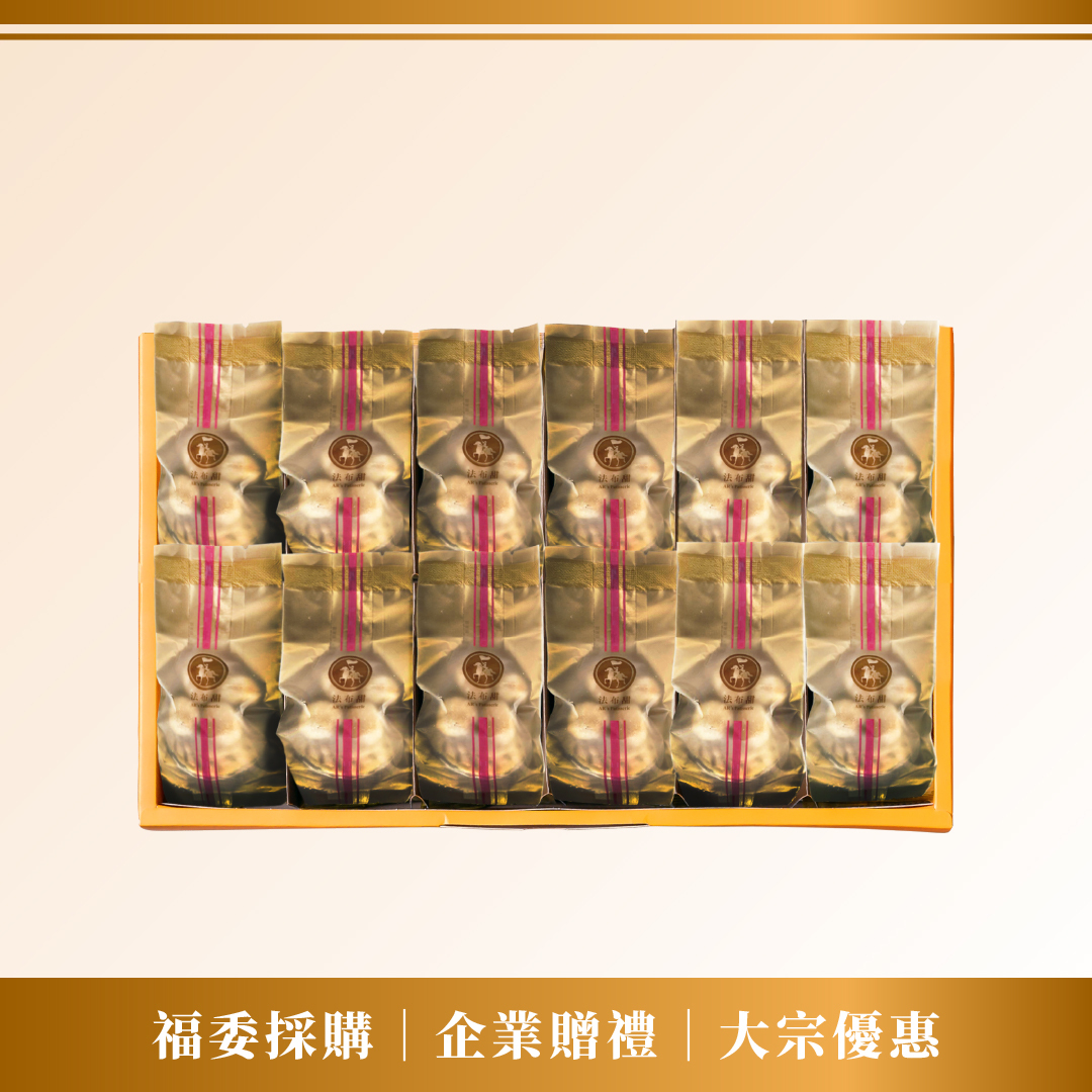 買多優惠│法式堅果塔 12入禮盒 ×10+1 盒│企業送禮專屬優惠