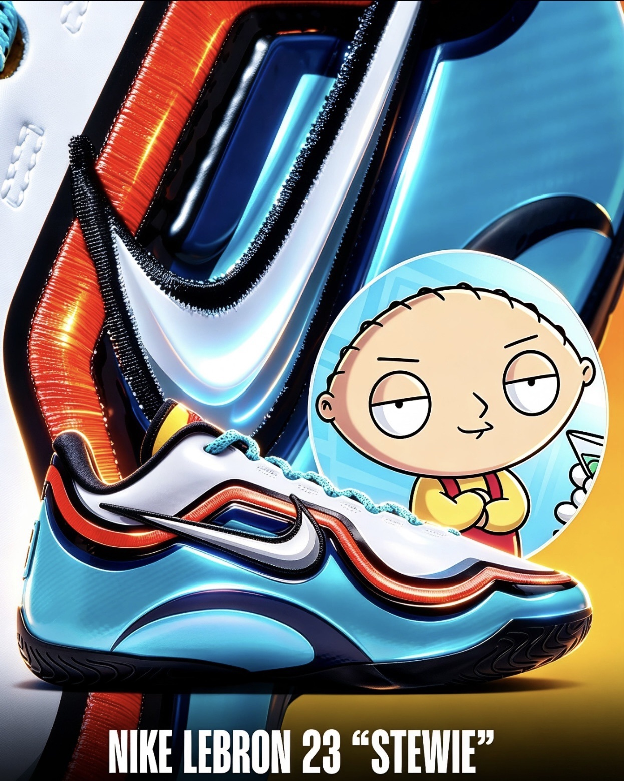 男鞋 NIKE LEBRON 23 "Stewie" 葛屁 蓋酷家族 卡通 緩震 實戰 運動 籃球鞋【IM5124-401】LBJ23 LBJ