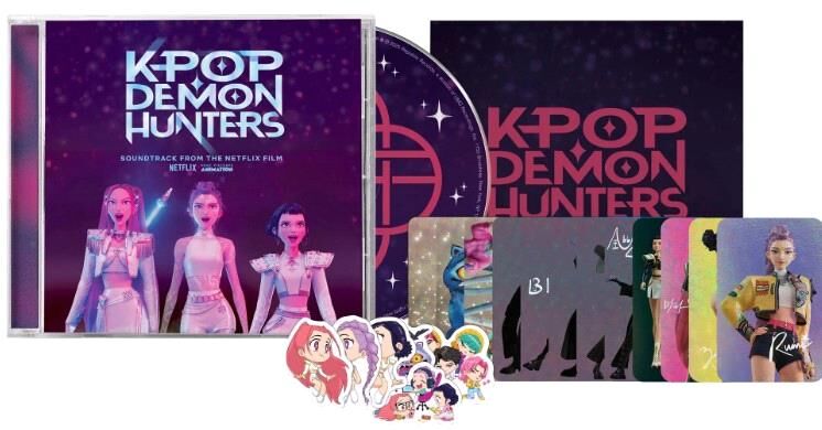 KPop Demon Hunters Kpop 獵魔女團 (Soundtrack from the Netflix Film) CD