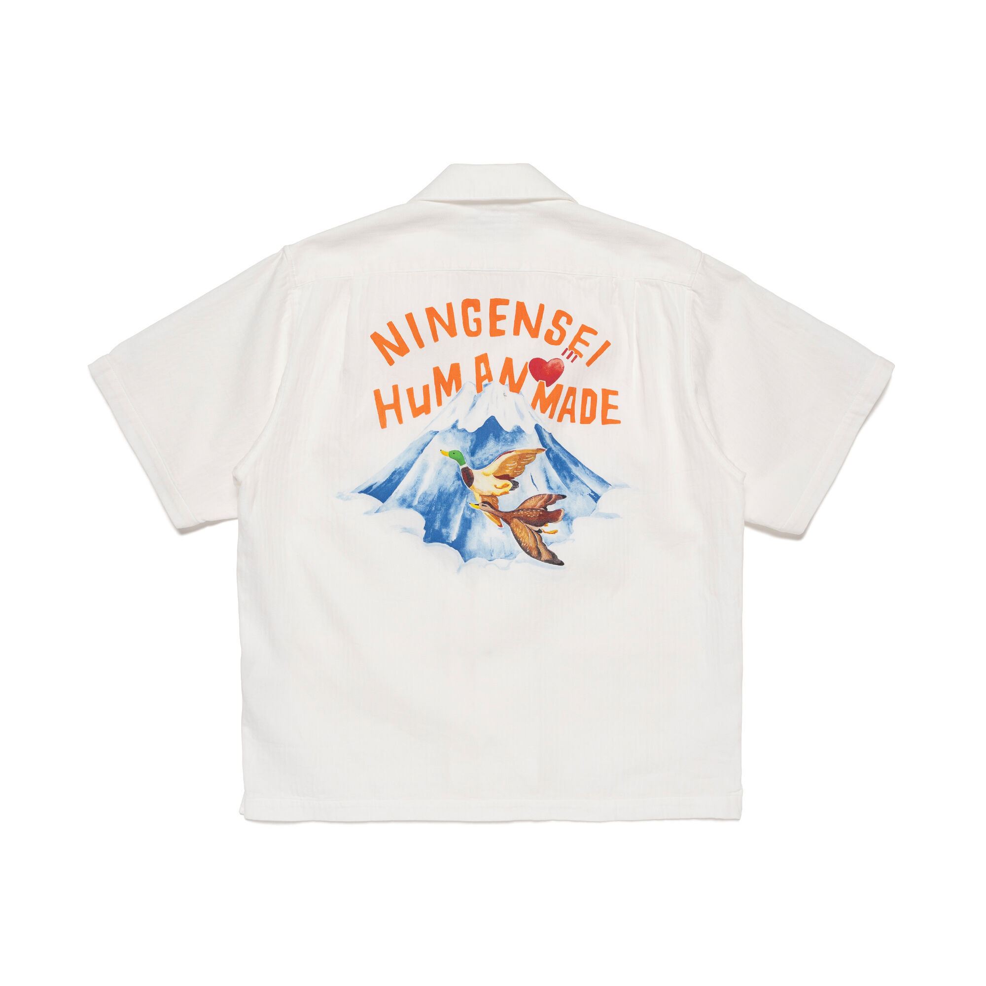 預購┃日本製 HUMAN MADE NINGENSEI WA PRINTED SHIRT 印花 短袖襯衫