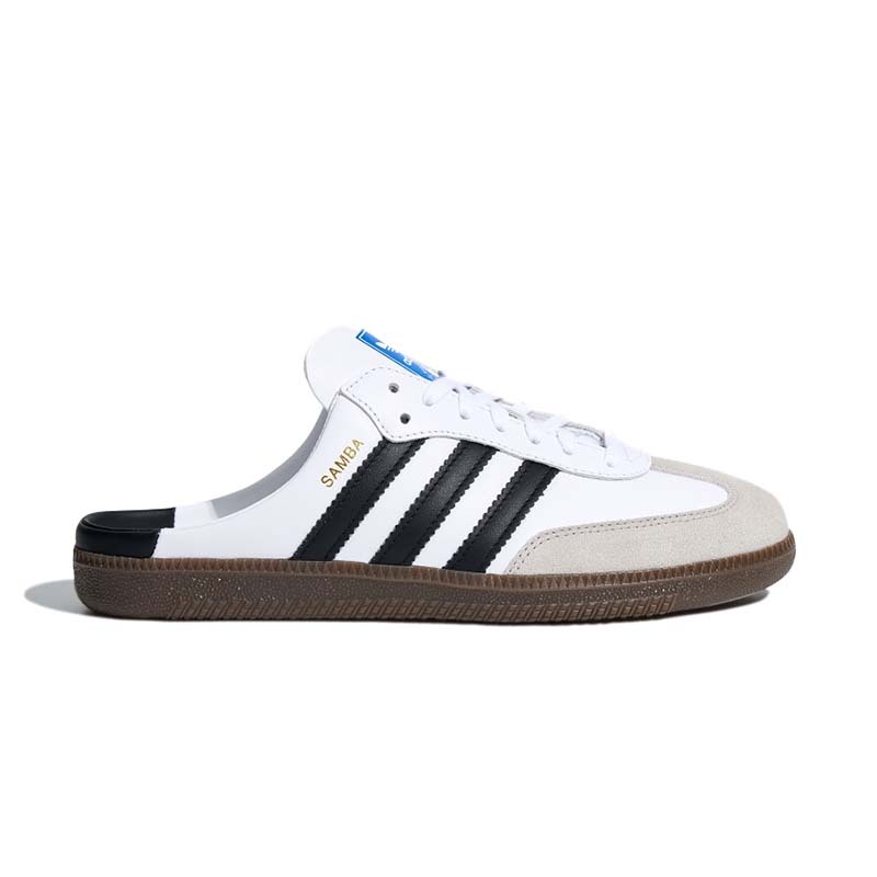Adidas Samba Og Mule W 白色 焦糖底 德訓鞋 半拖 休閒鞋 懶人拖鞋 穆勒鞋 女鞋 LB3814 [台灣現貨]