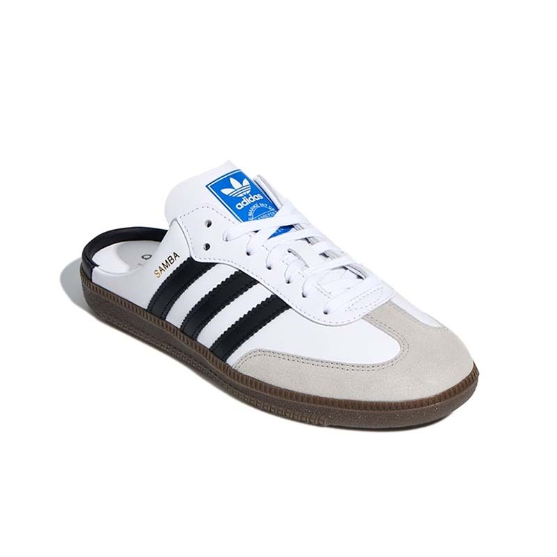 Adidas Samba Og Mule W 白色 焦糖底 德訓鞋 半拖 休閒鞋 懶人拖鞋 穆勒鞋 女鞋 LB3814 [台灣現貨]