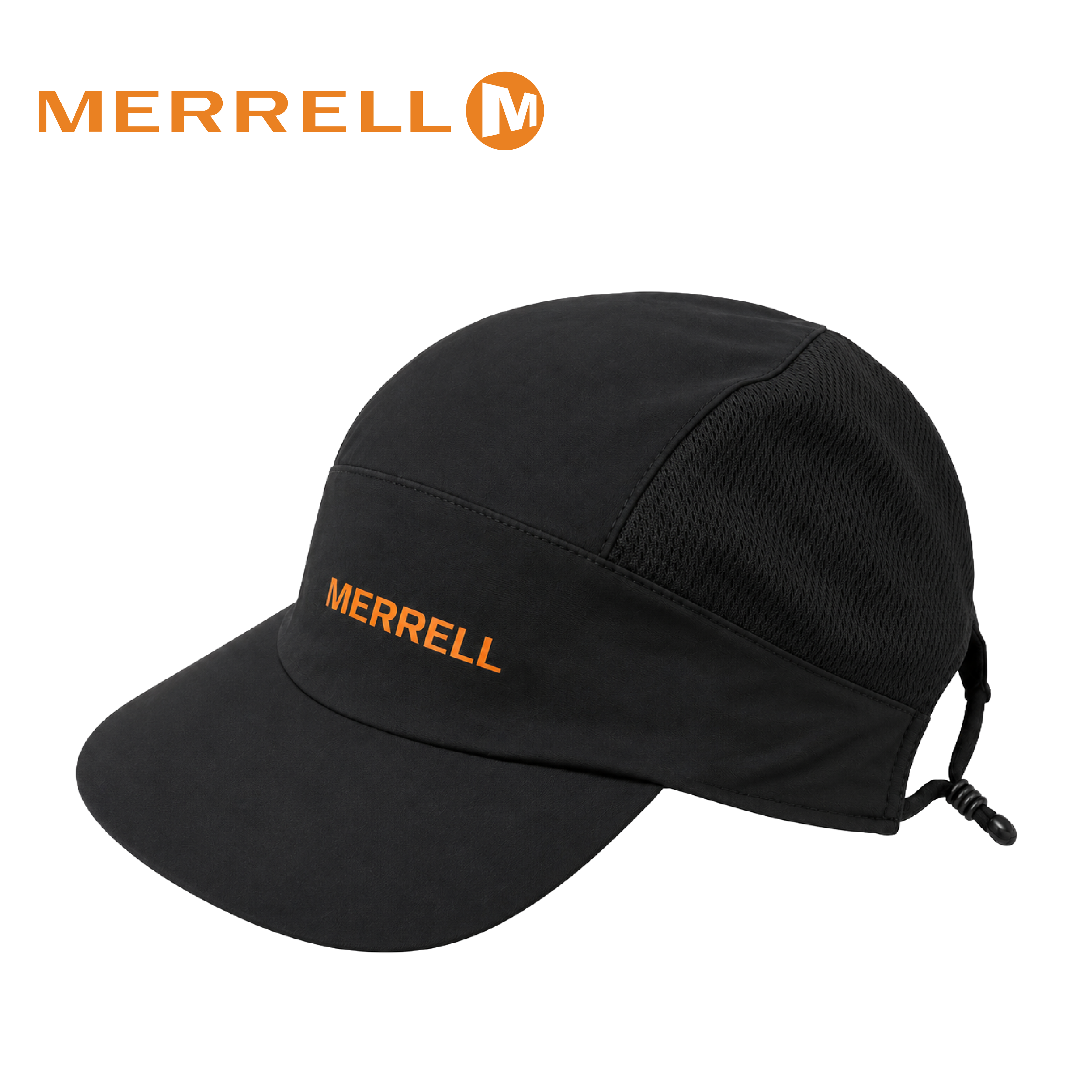 MERRELL 美國 高機能透氣運動帽 (黑色) 40ML202212