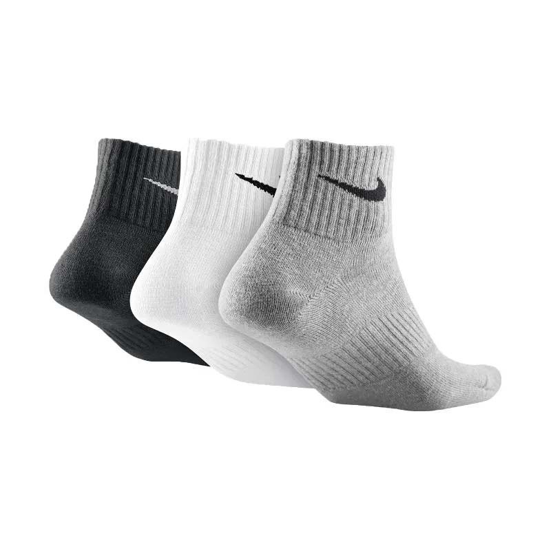Nike Performance Lightweight 中筒襪 襪子 3雙一組 男女款 黑灰白 SX4706-901 [台灣現貨]