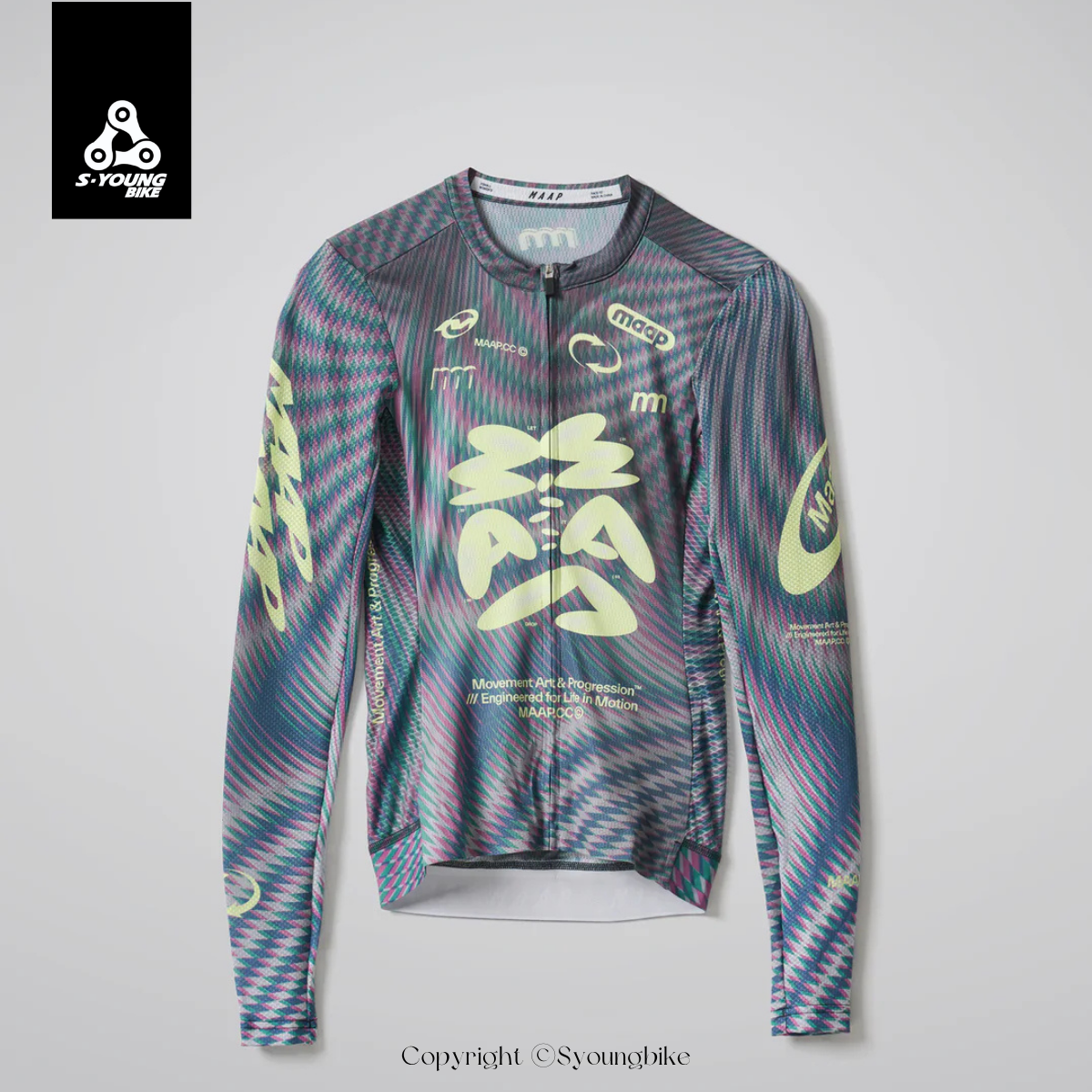 【MAAP】W's Spectrum Pro Air LS Jersey 3.0 女長袖車衣  / Hologram
