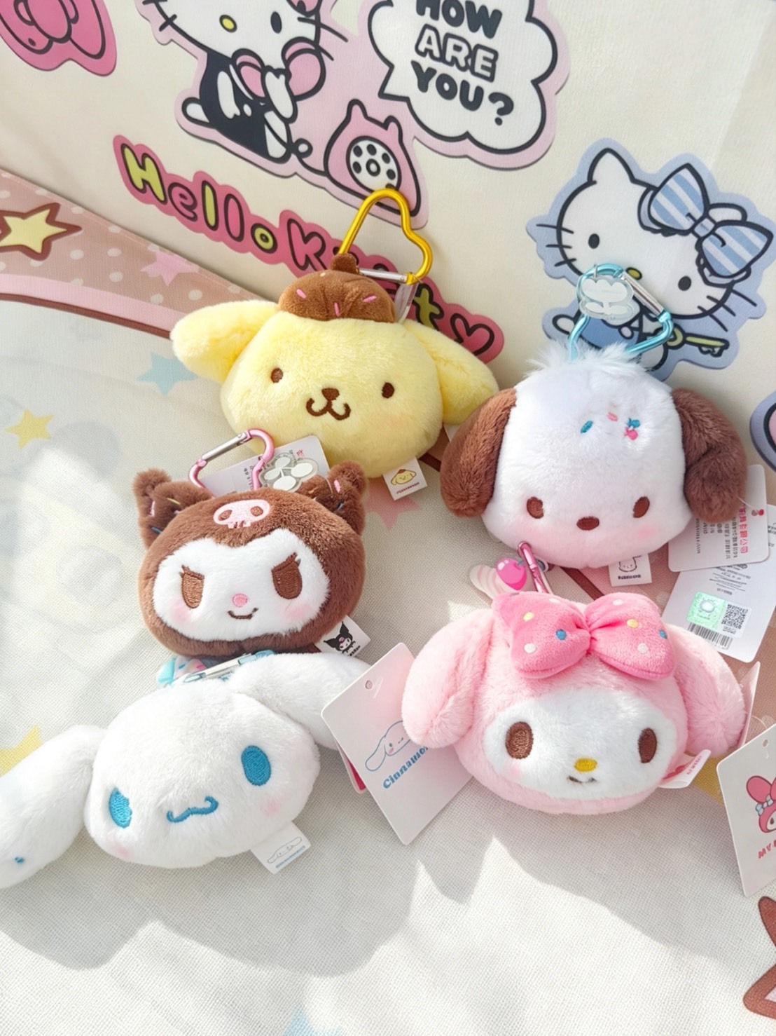 SANRIO 三麗鷗 冰淇淋甜筒系列 毛絨 掛件