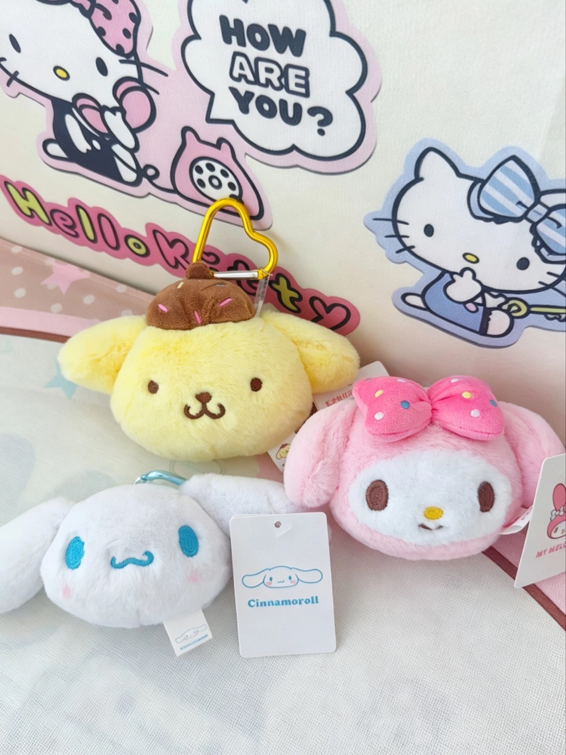 SANRIO 三麗鷗 冰淇淋甜筒系列 毛絨 掛件