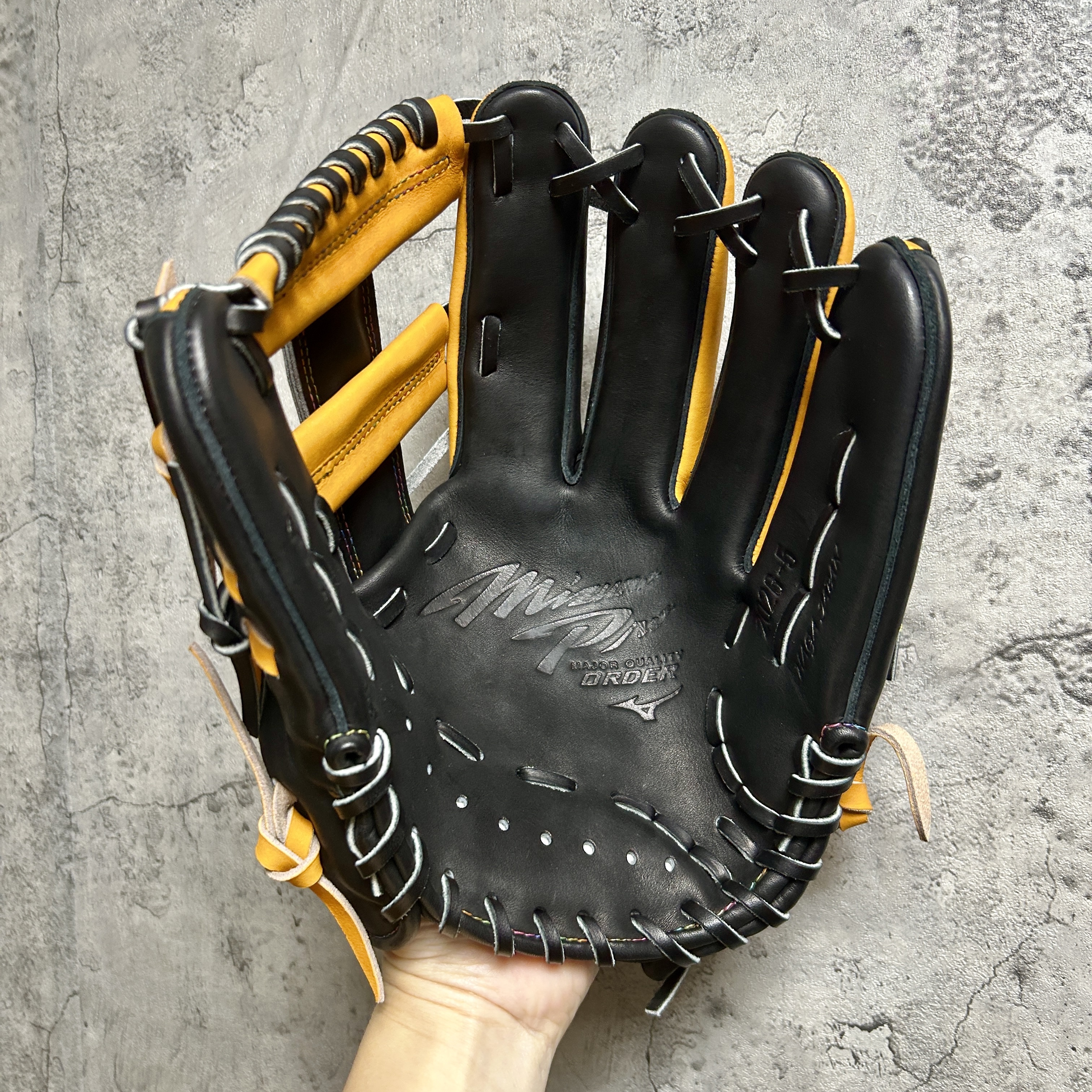 【照片分享】MIZUNO Mizuno Pro 硬式内野 1AJGH74050 +10mm ⻑岡 秀樹(東京ヤクルト)モデル内野⼿型①