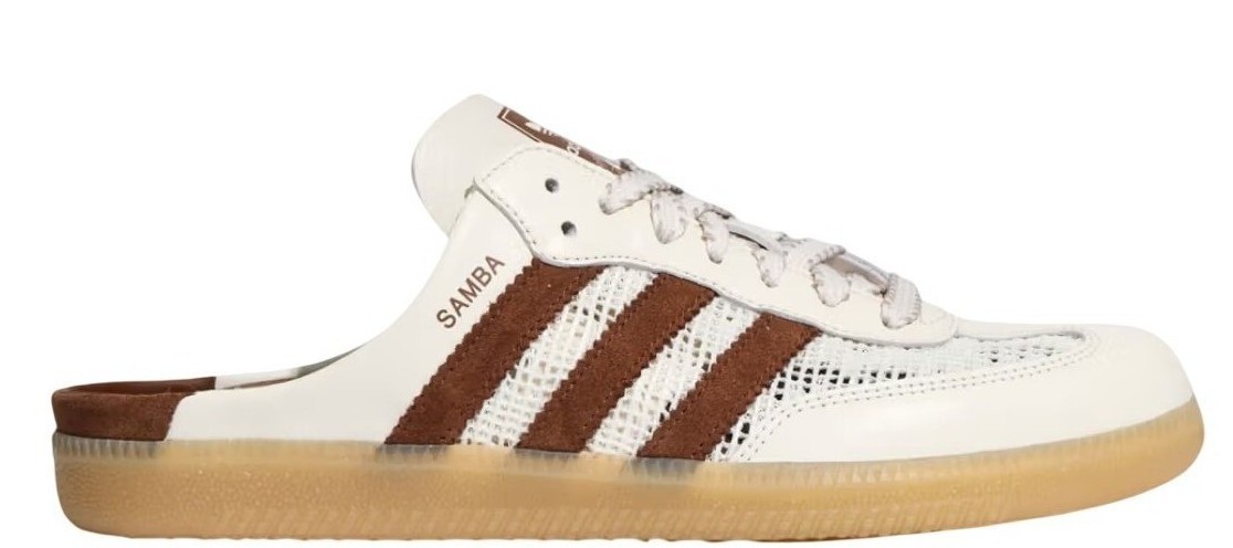 [Pre-Order] Adidas Samba Mule Off White Preloved Brown │ HP5050