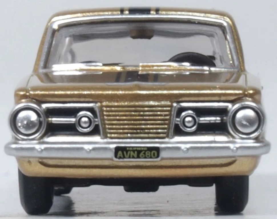 Oxford 87PB65001 HO規 1965 年普利茅斯 Barracuda 金色款