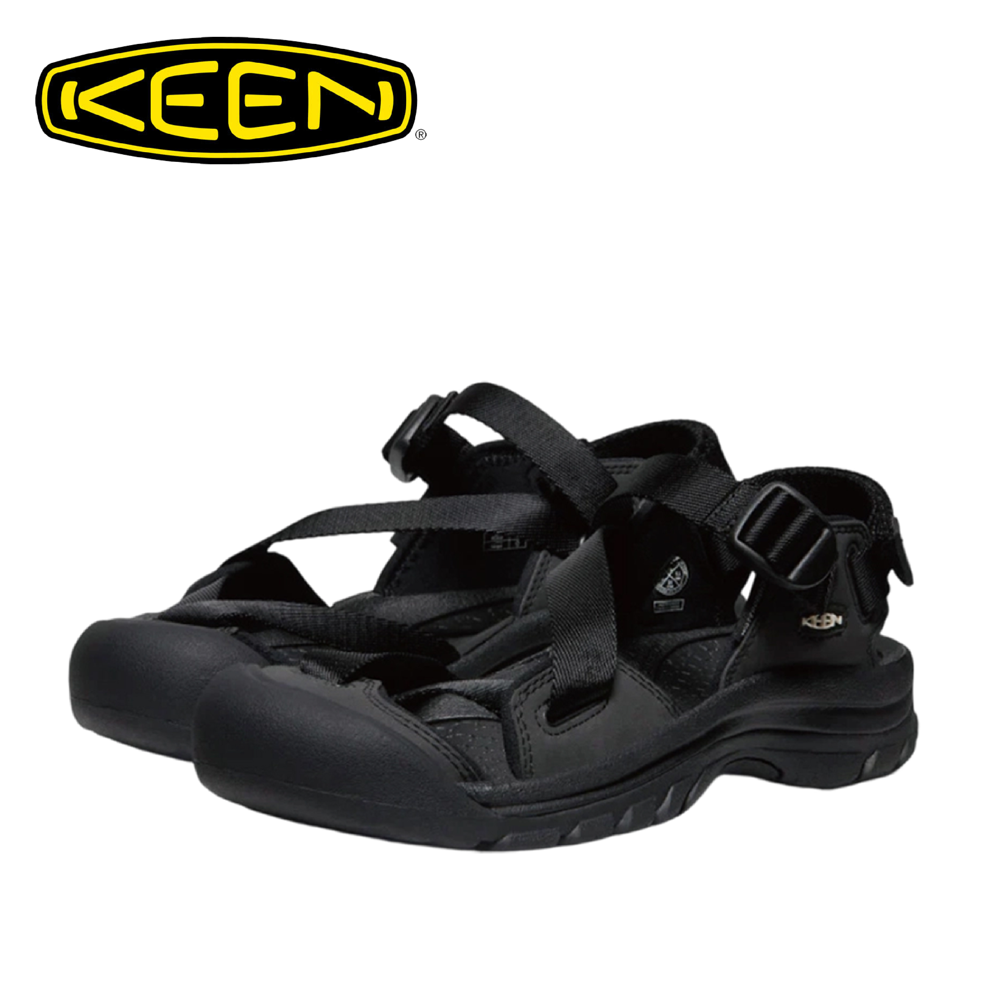 KEEN 美國 ZERRAPORT II 女性露腳趾涼鞋 女款 (黑色) 30K22500