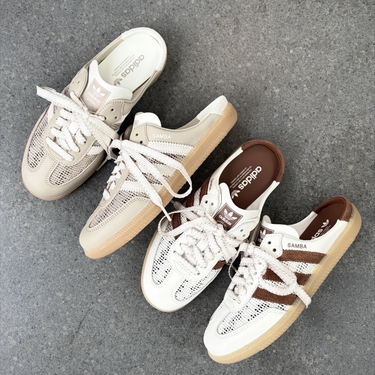ADIDAS ORIGINALS SAMBA MULE 白棕 奶咖 大地色系 穆勒 拖鞋 女鞋 HP5050/HP5051