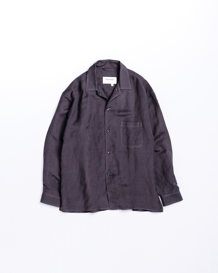 ANACHRONORM - AN430 DRAPE LINE OPEN COLLOR SHIRTS