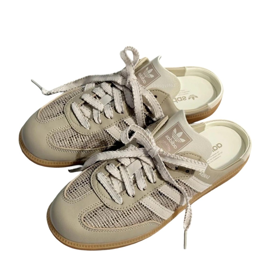 [預購] Adidas Samba Mule Beige │ HP5051