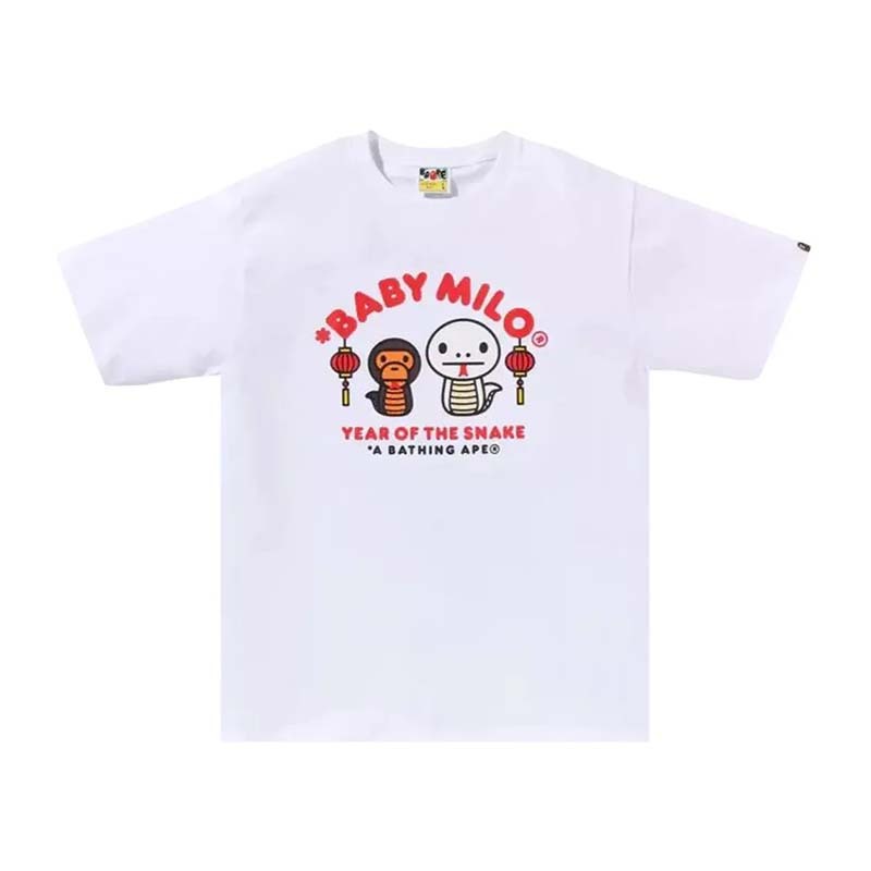 BAPE Year Of The Snake Baby Milo Tee 男版 蛇年 短袖 白色 RAY-100 [台灣現貨]