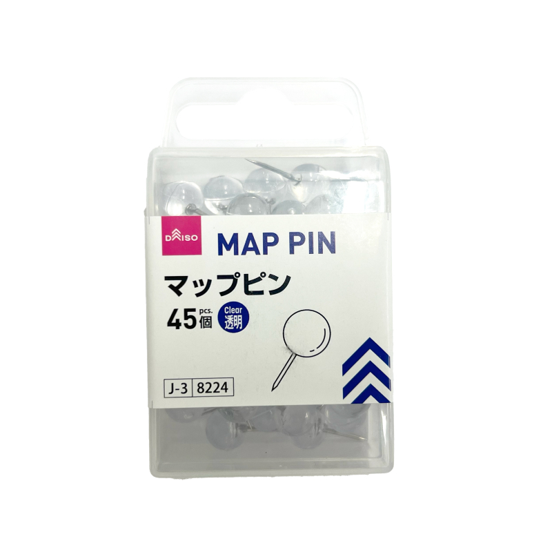 地圖圖釘/45入