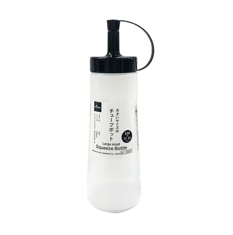 調味料瓶/黑 330ml