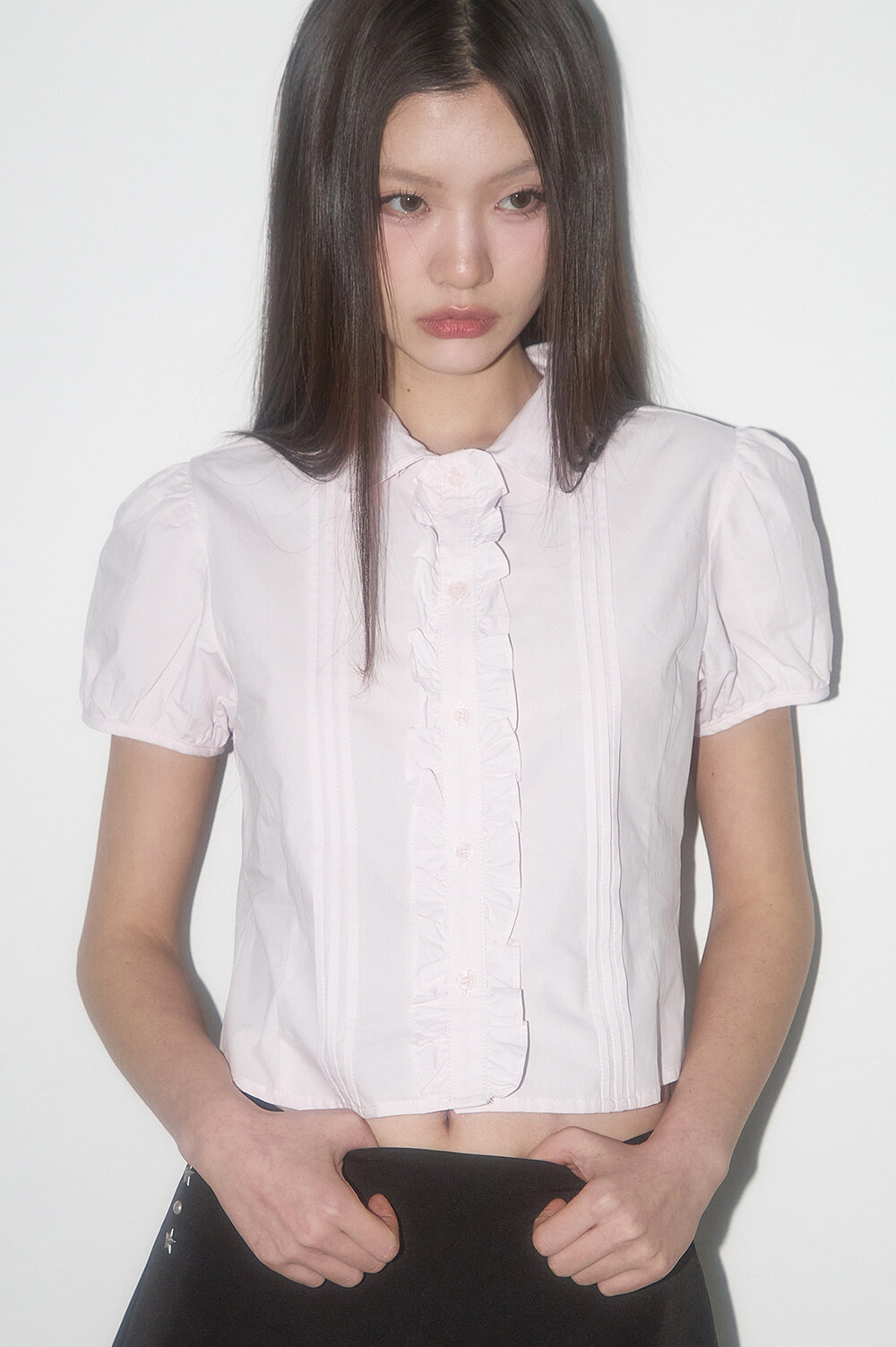 ILLIGO Intuck Frill Blouse