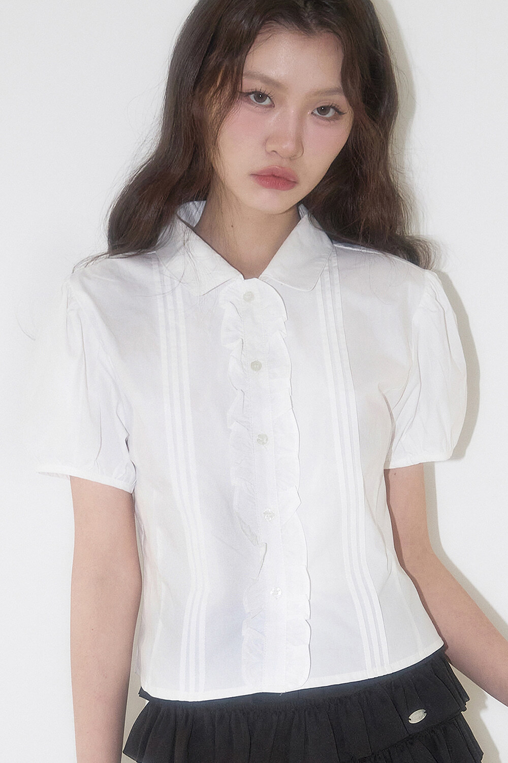 ILLIGO Intuck Frill Blouse