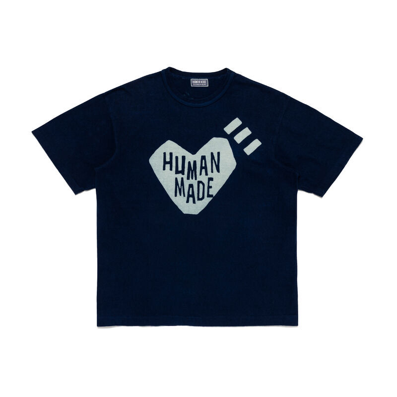【HUMAN MADE】0704發售 藍染NINGENSEI KAKISHIBUZOME T-SHIRT