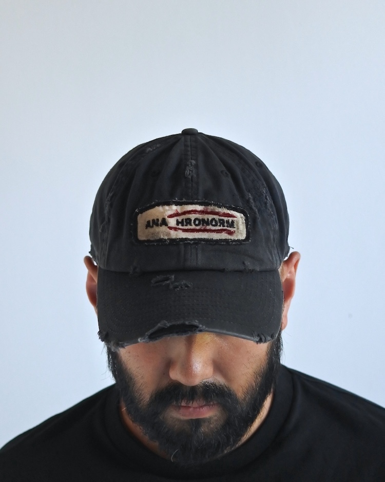 ANACHRONORM - AN418 DISTRESSED PATCH 6PANEL CAP