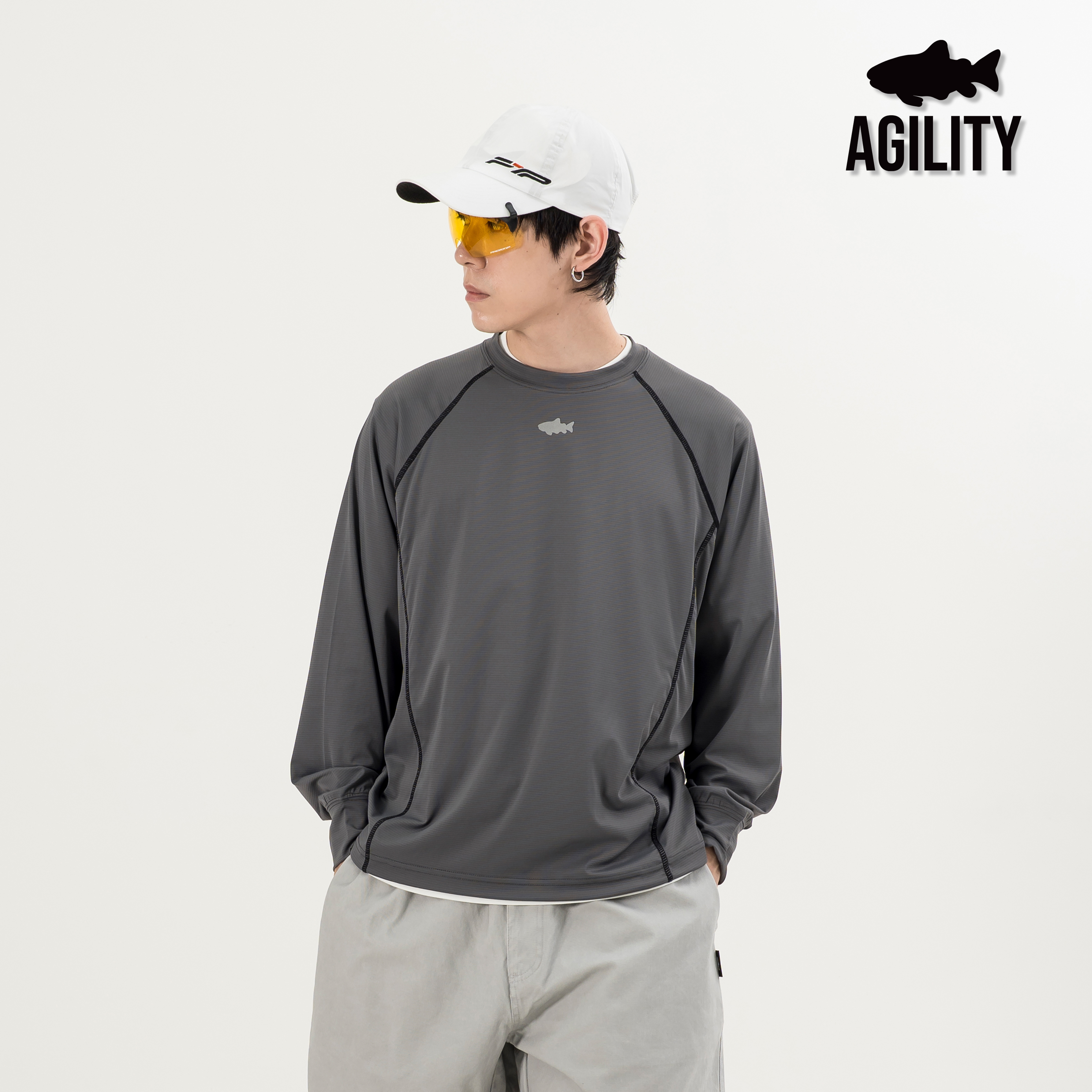 AGILITY Sun Protection LS Tee 魚影 防曬長袖Tee [AS-2]
