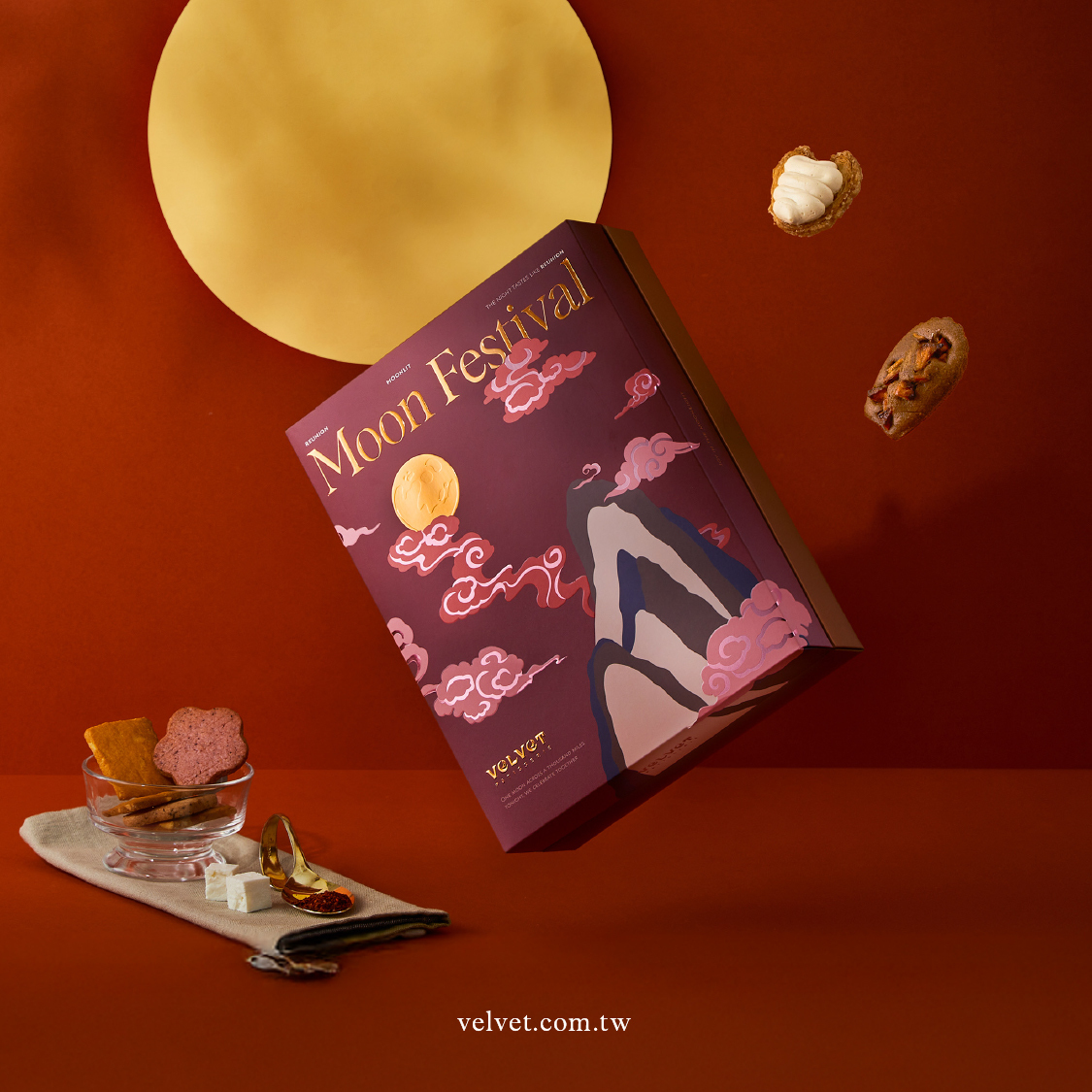 【月宴】中秋禮盒｜典藏款L（𝟭𝟮入）｜常溫