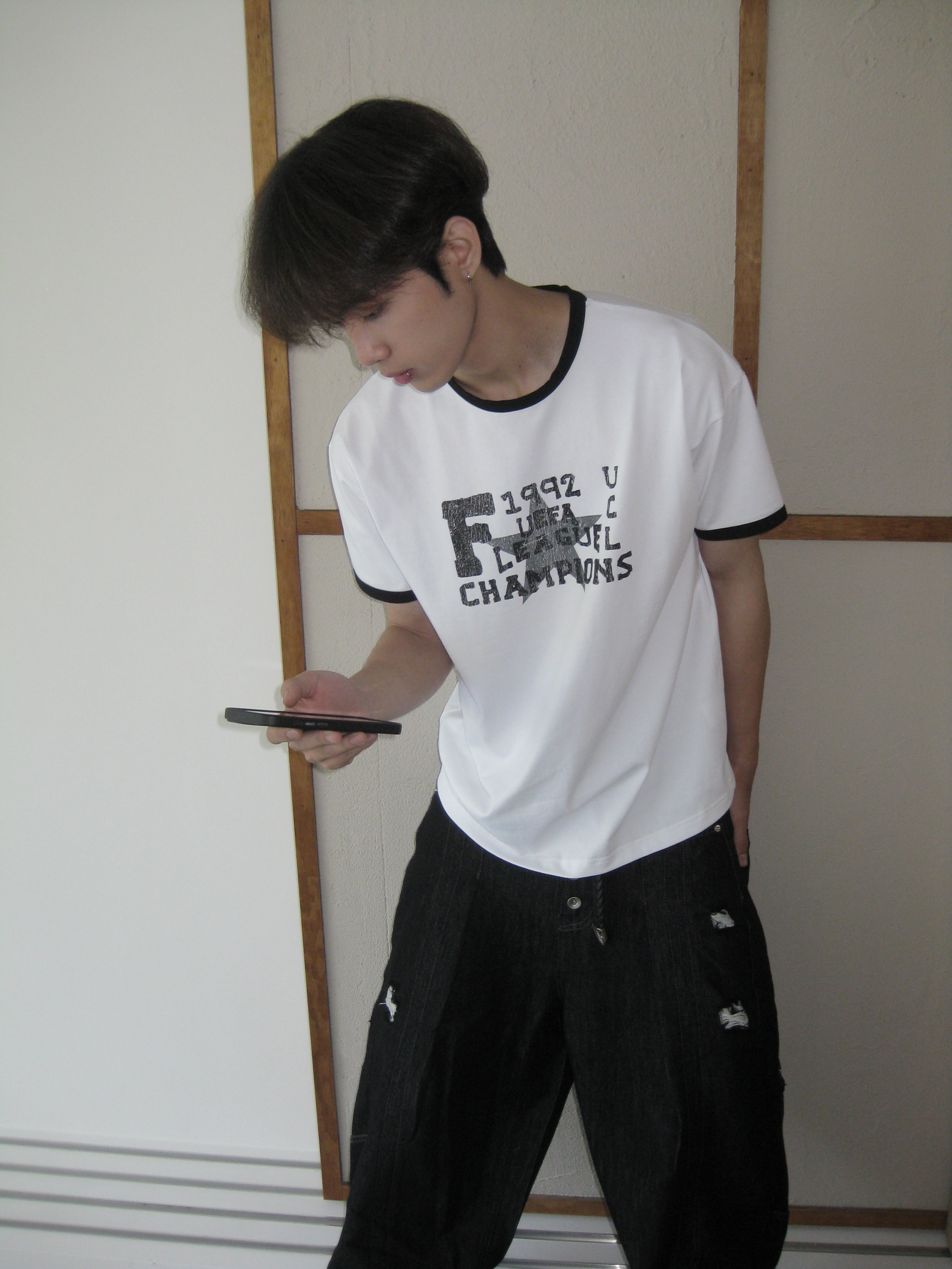 champs ringer tee #上衣