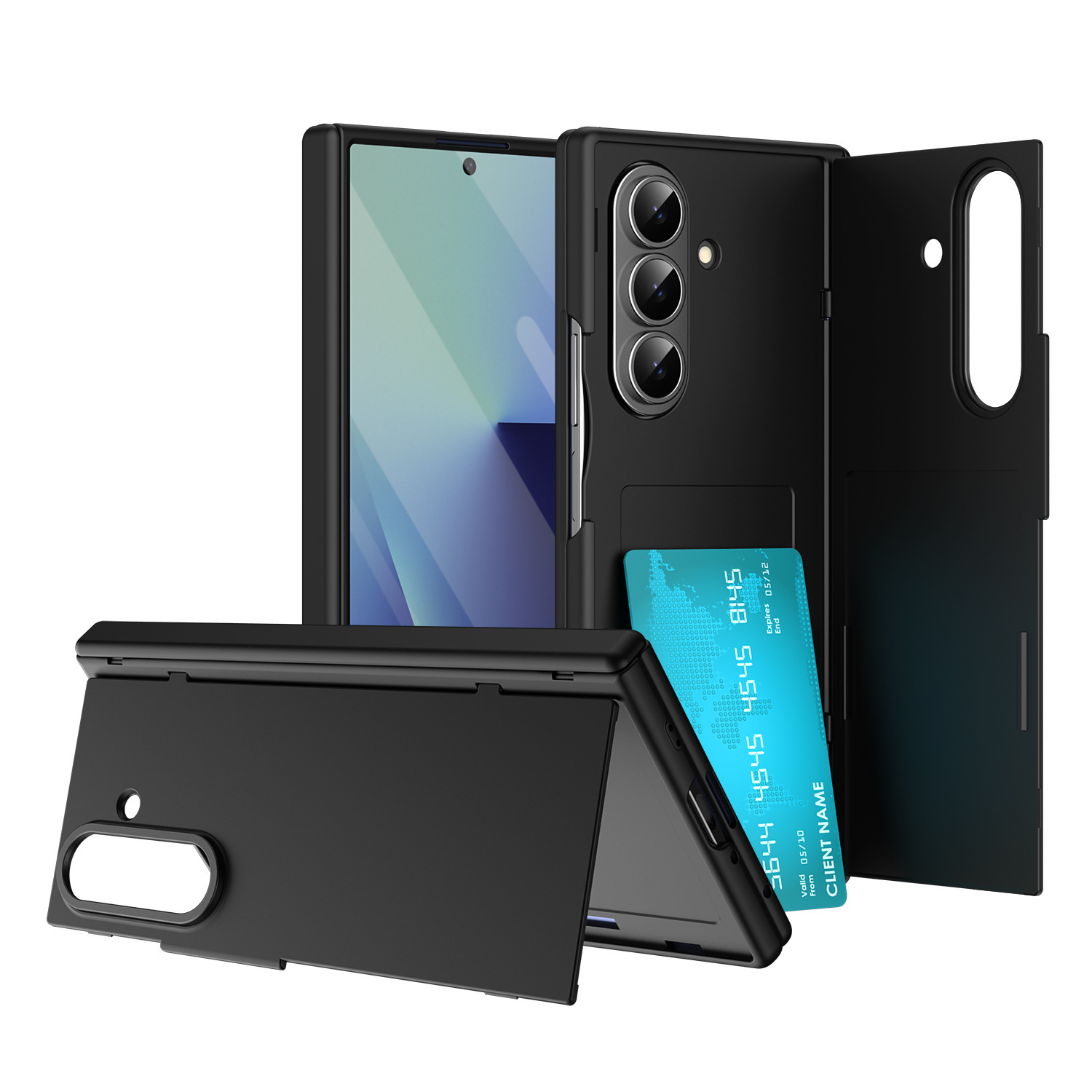 XPRO - Metro Flip - Samsung Z Fold 8 Ultra Case 翻蓋卡槽支架貼身防撞手機外屏保護殼
