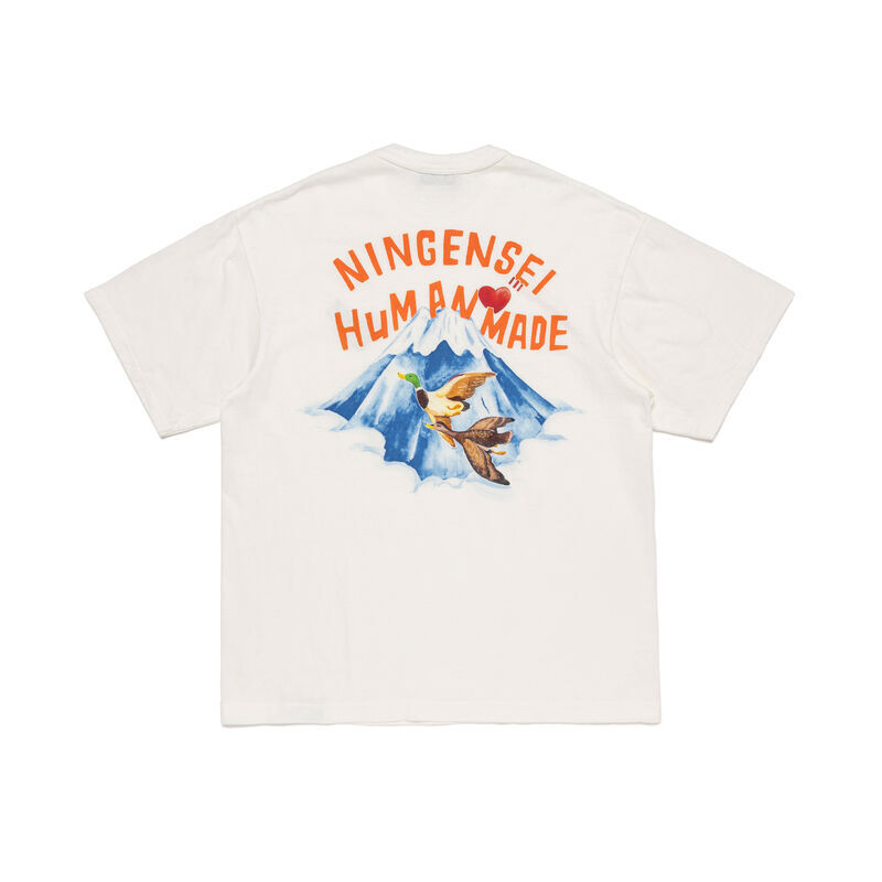 【HUMAN MADE】0704發售 NINGENSEI WA GRAPHIC T-SHIRT