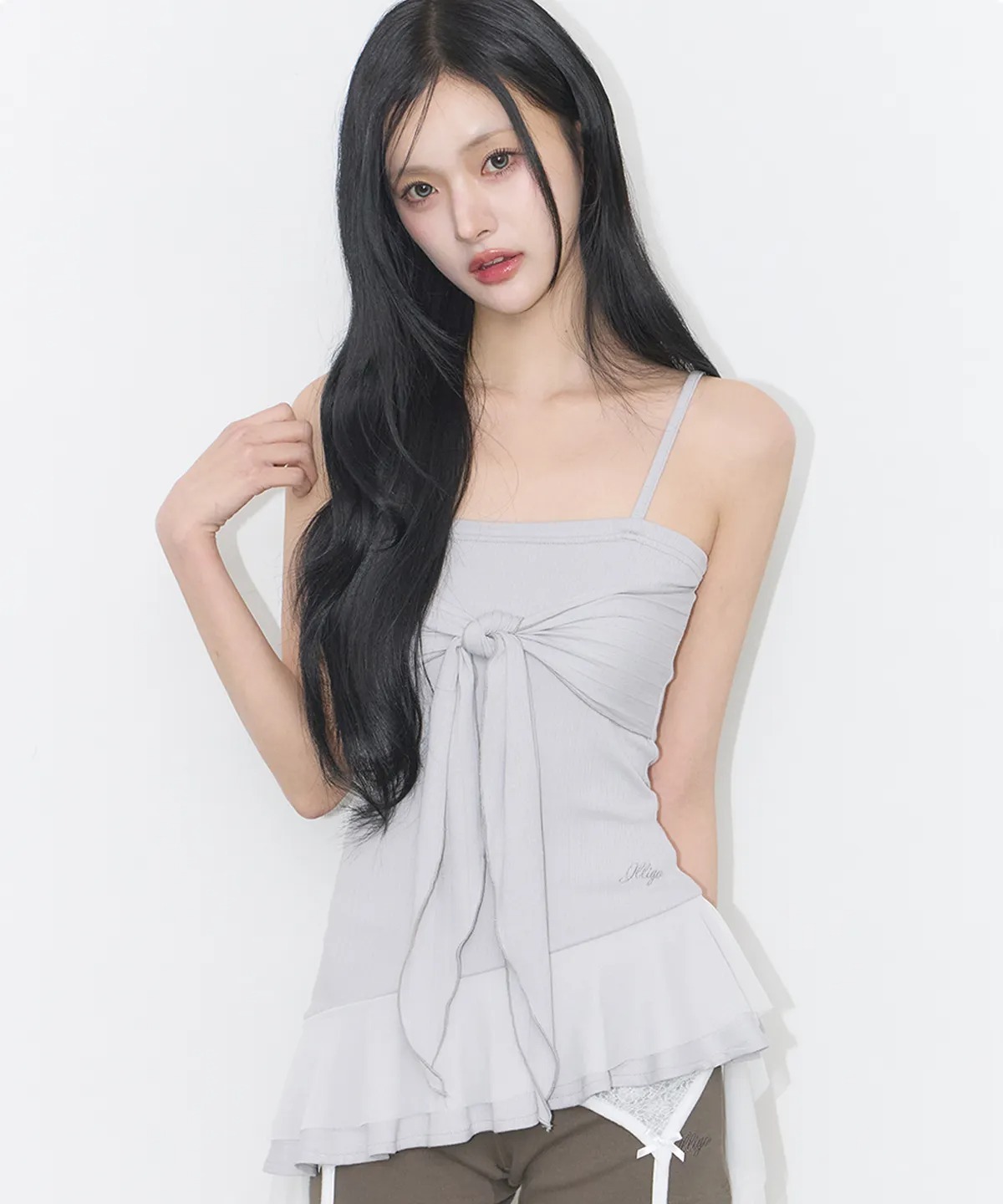 ILLIGO Ribbon Tie Sleeveless