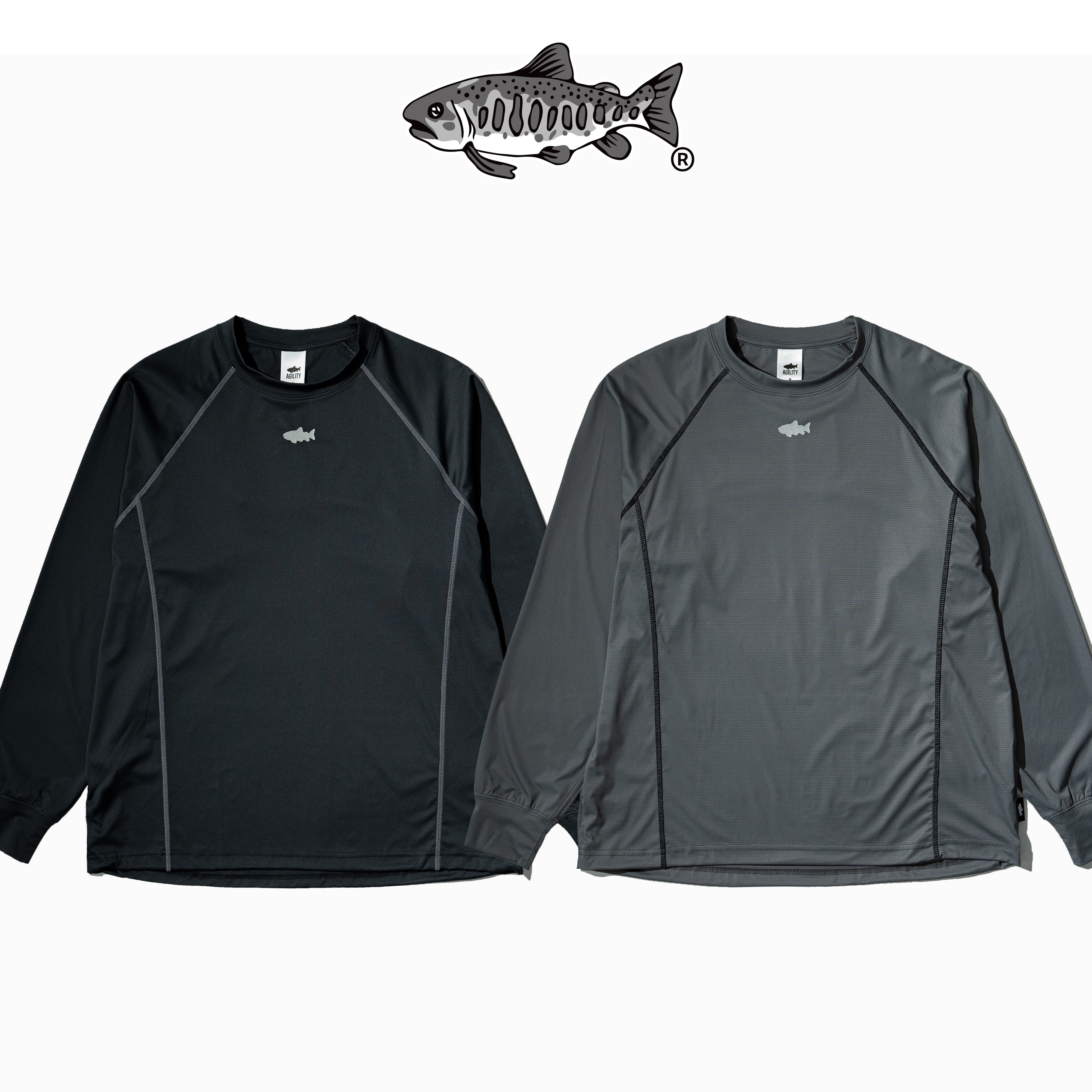 AGILITY Sun Protection LS Tee 魚影 防曬長袖Tee [AS-2]