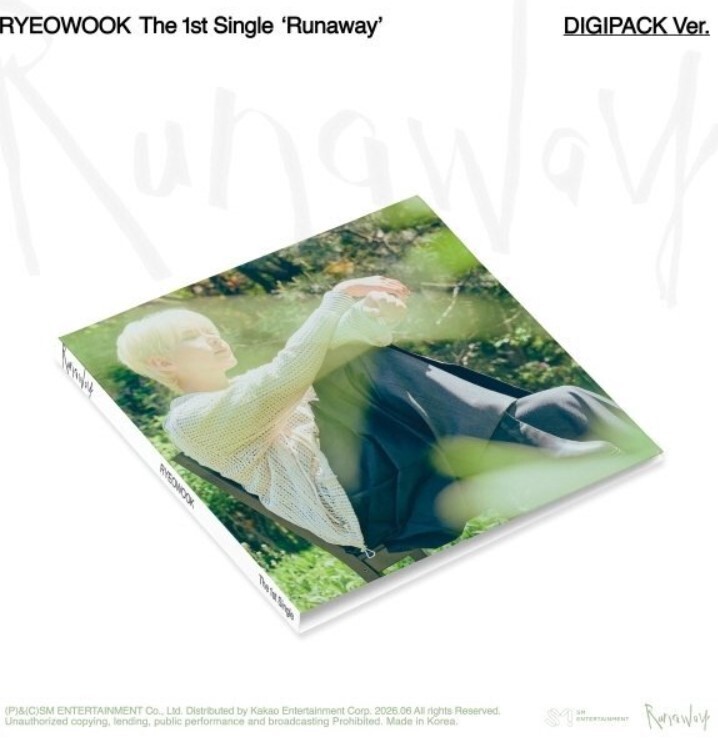 RYEOWOOK ~ Runaway (1St Single Album) (DIGIPACK VERSION)