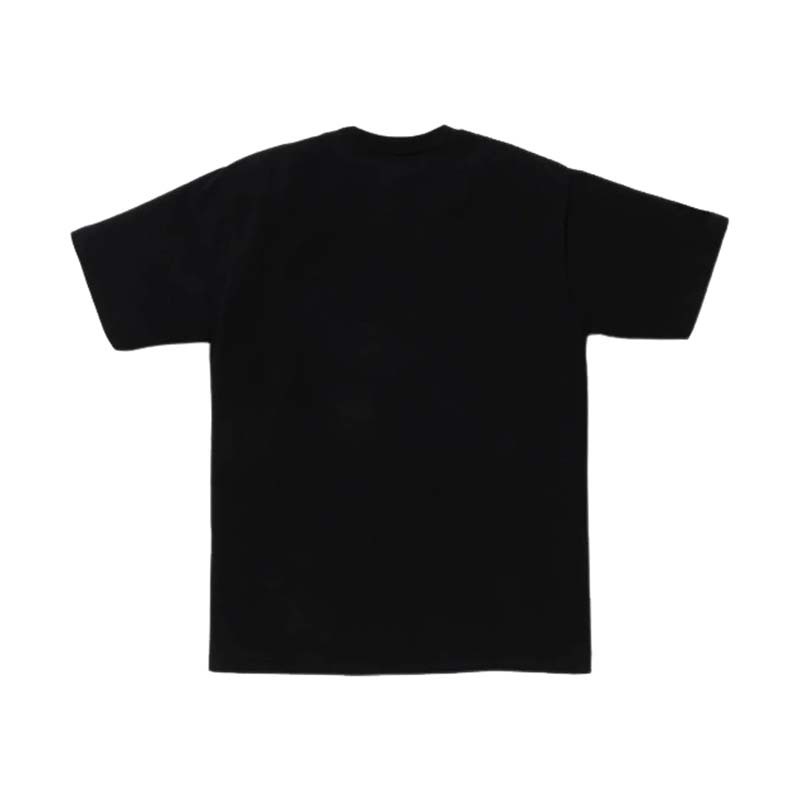 BAPE Lux Sport Pattern Box Logo Tee 男版 方框字體 短袖 黑色 RAY-98 [台灣現貨]