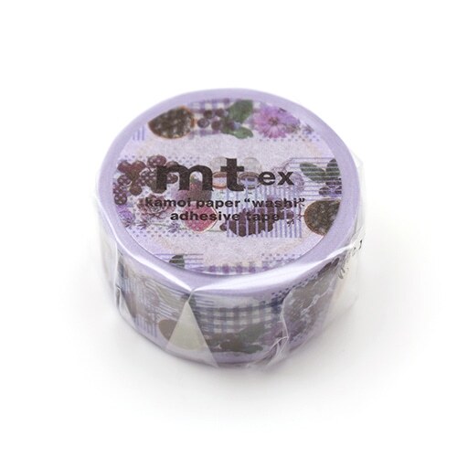Kamoi 美紋膠帶彩色系列 紫色