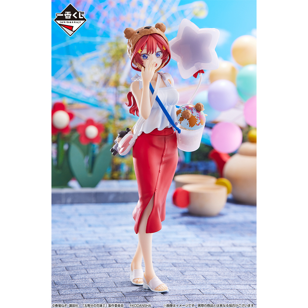 BANDAI 一番賞 五等分的花嫁 ~最高的休日~ E賞 中野五月 景品模型
