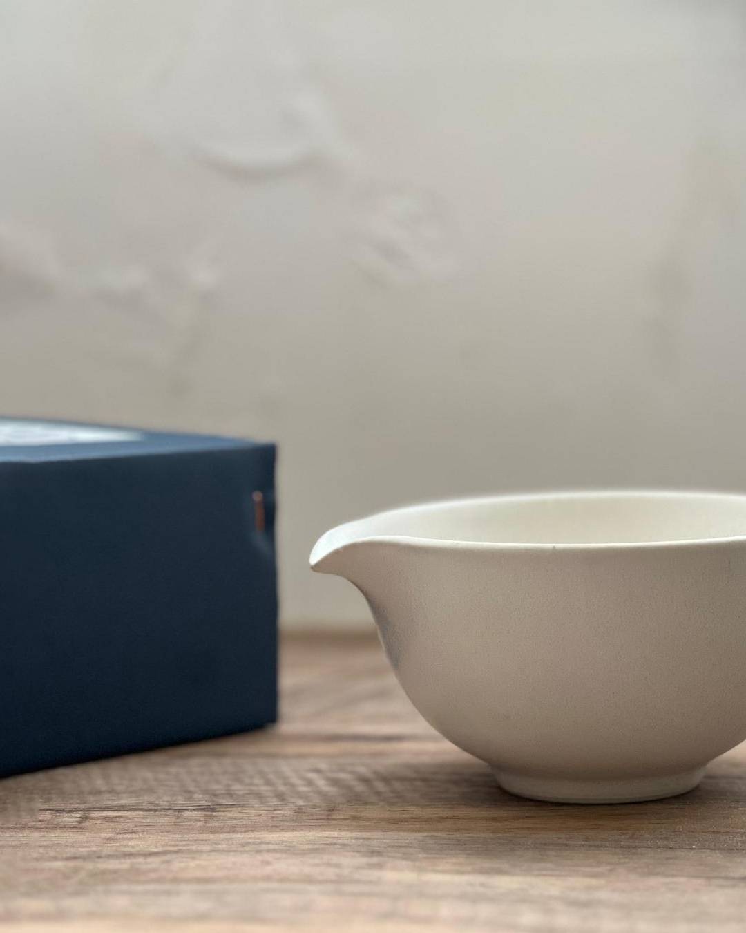 手工陶器 片口抹茶碗 霧白｜美濃燒