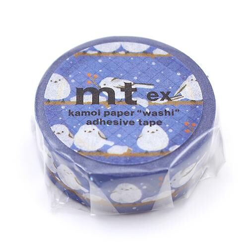 Kamoi Kakoshi 遮蔽膠帶 mt ex 長尾山雀 - 冬季