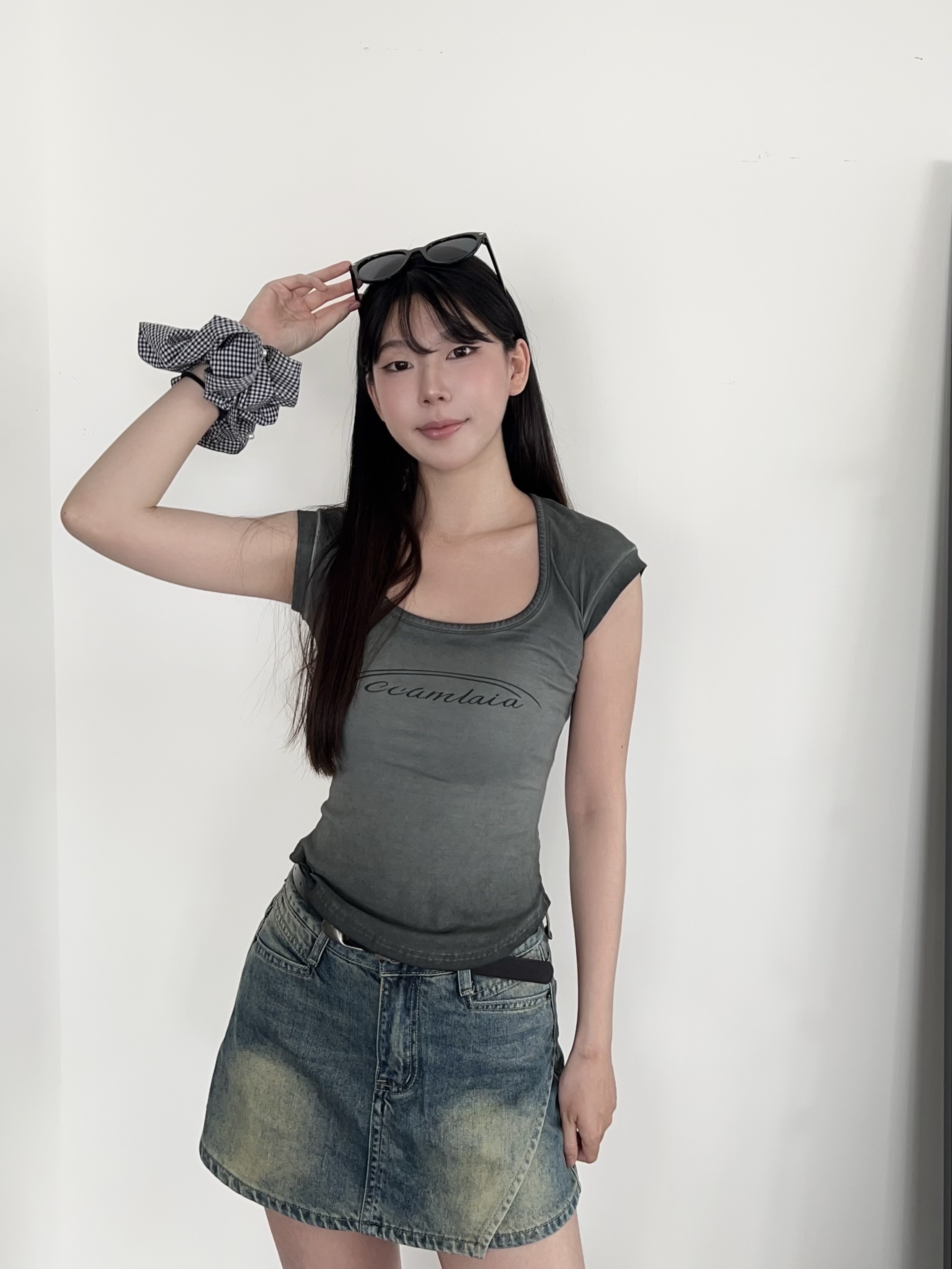 美式復古水洗修身背心
