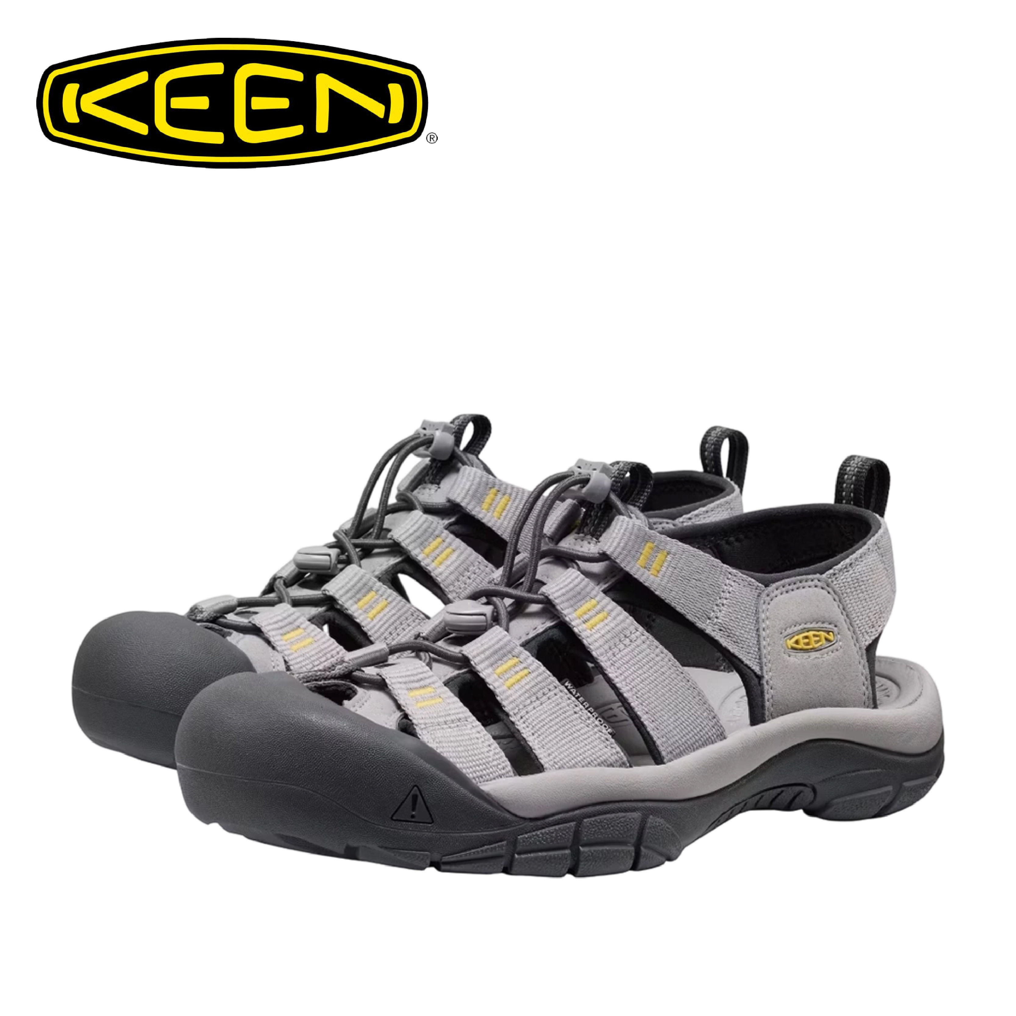 KEEN 美國 KEEN NEWPORT H2 織帶涼鞋 男款 (灰色) 30K31691