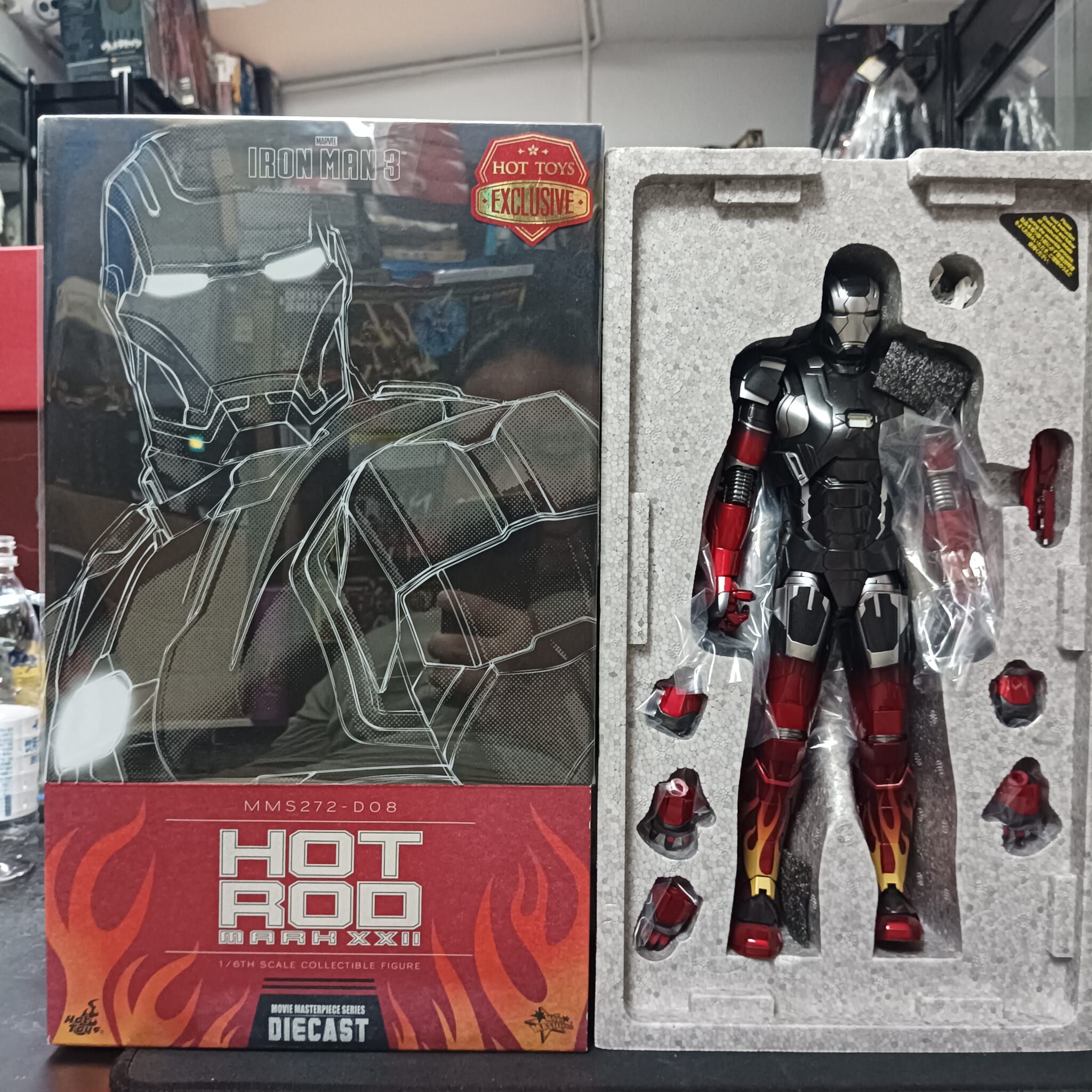 寄賣-Hot toys MMS272 D08 Ironman Mark22