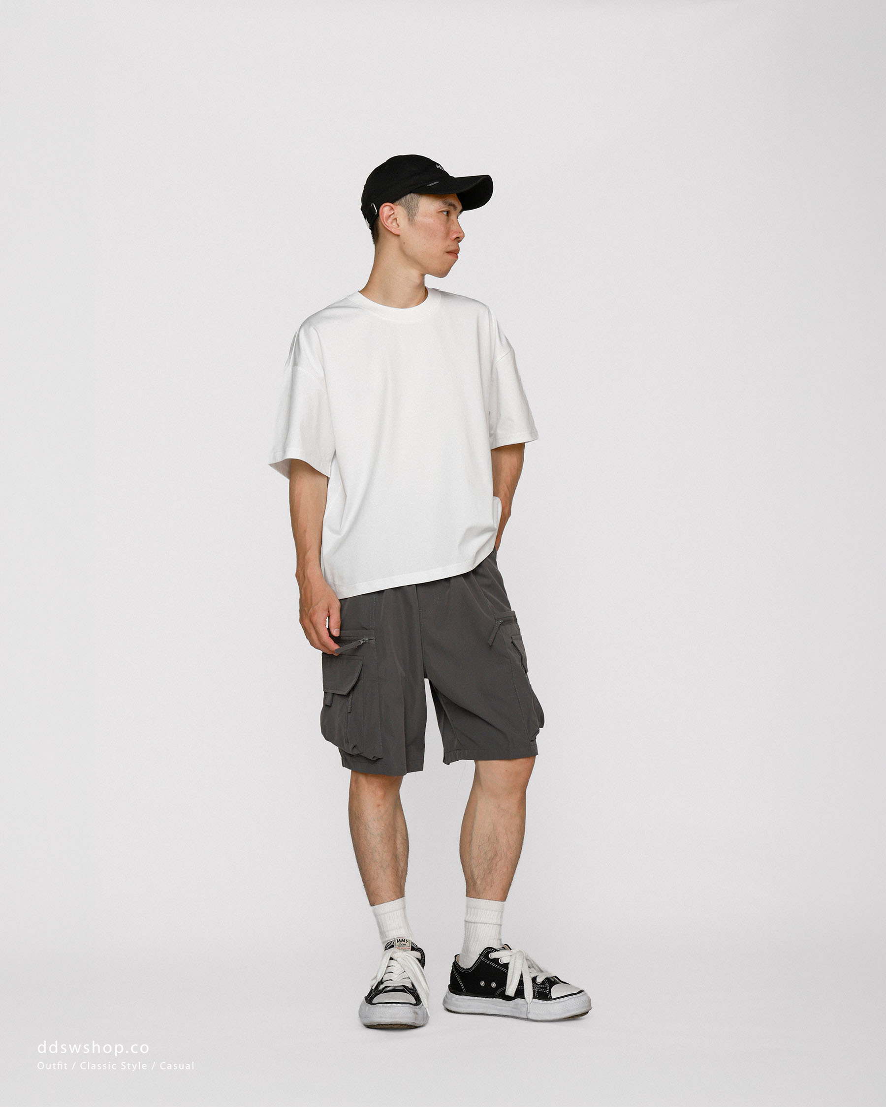 多口袋快乾短褲 Nylon Cargo Shorts SS-022